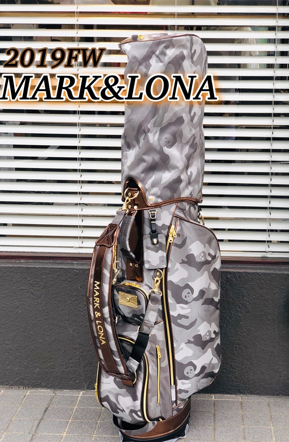 2019FW「MARK&LONA マークアンドロナ」キャディーバッグ入荷です